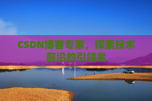 CSDN博客专家,探索技术前沿的引领者